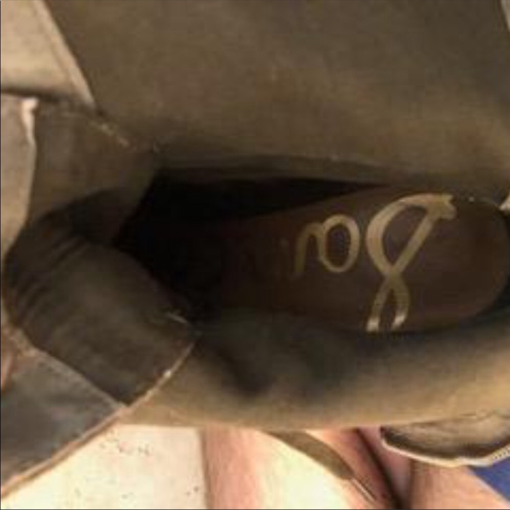 Sam Edelman Suede Combat Boots - Picture 2 of 7